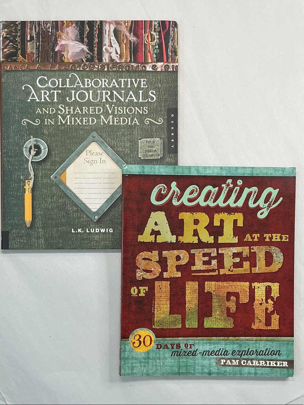 Journaling Books - Collaborative Art Journals & Creating Art at Speed of Life